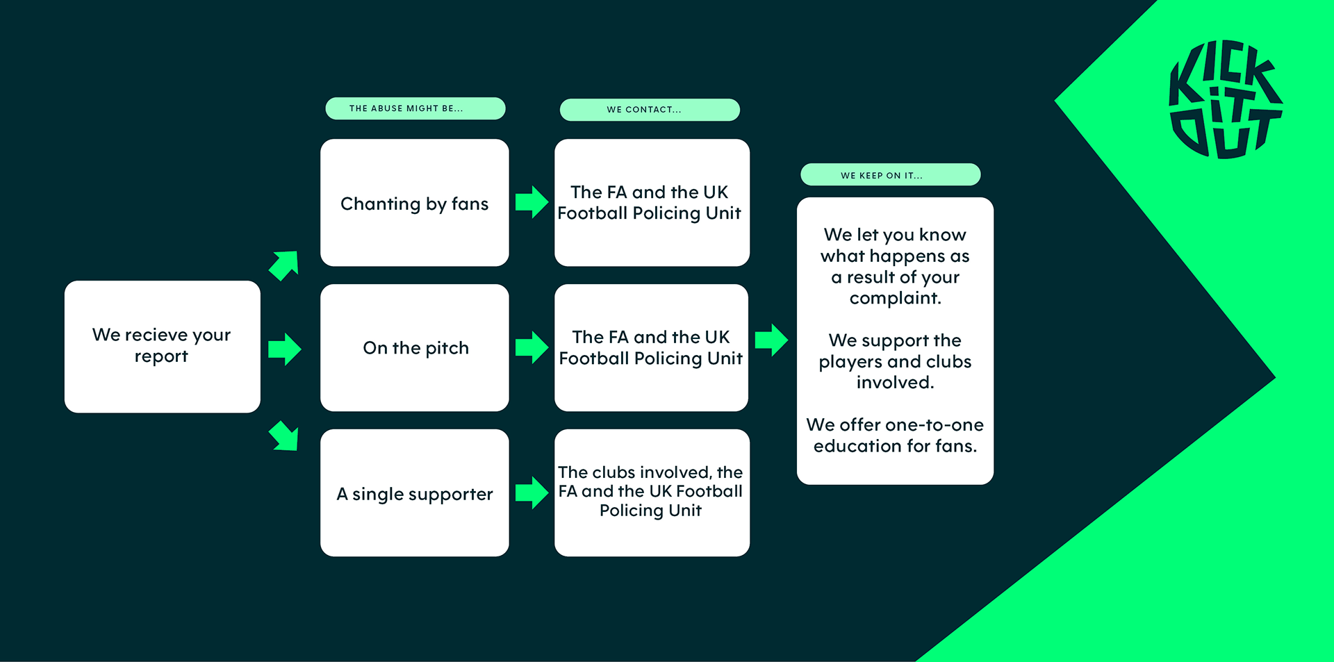 Our reporting process for the professional game