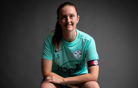 England Deaf Footballer Claire Stancliffe