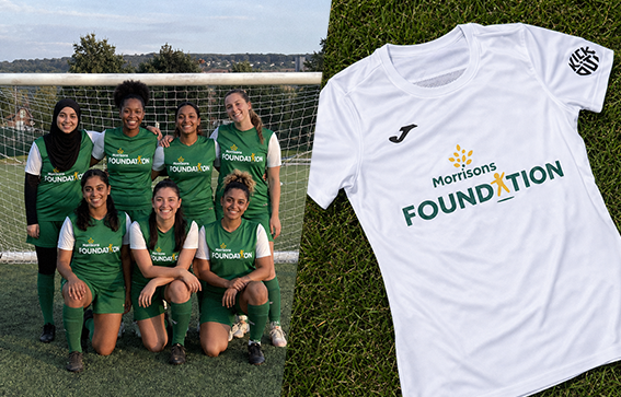 Kick It Out teams up with Morrisons to offer new kits for girls